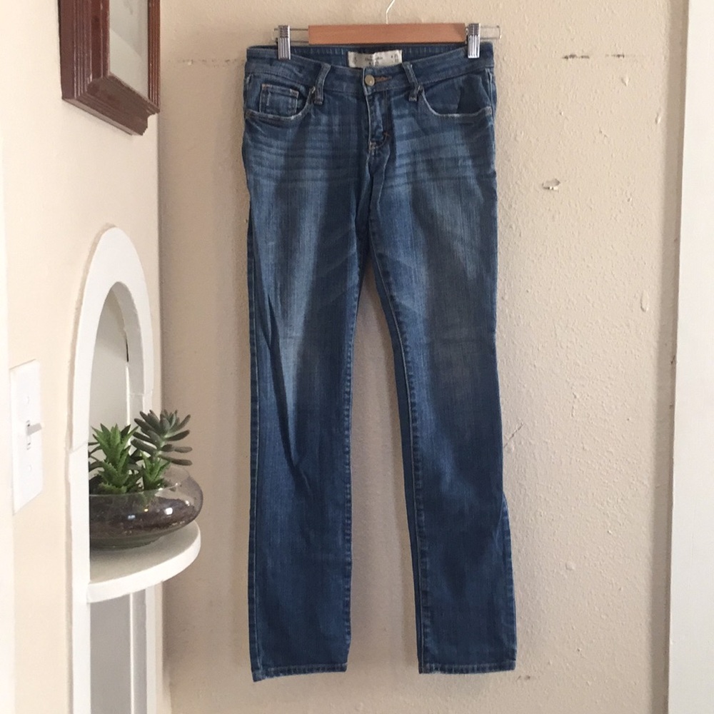Abercrombie skinny ankle jeans